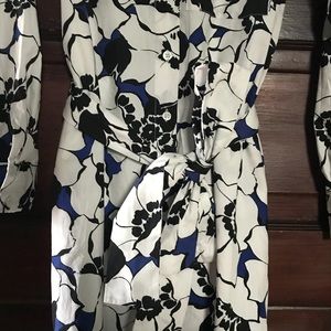 Who What Wear floral shirt dress xs NWOT